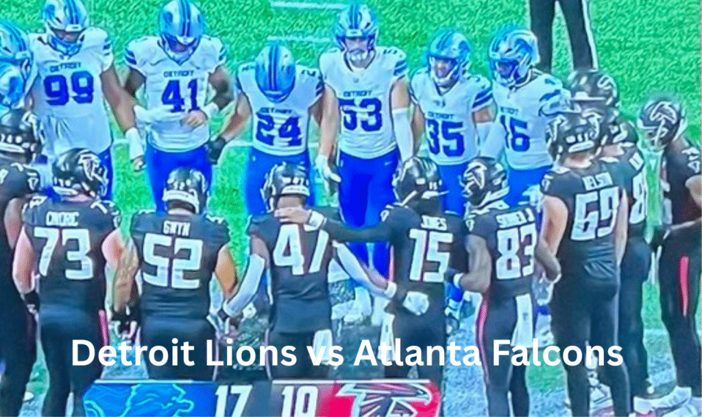 Detroit Lions vs Atlanta Falcons