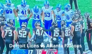 Detroit Lions vs Atlanta Falcons