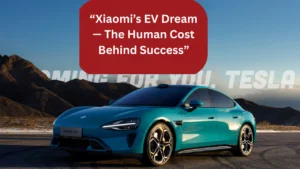 Xiaomi’s EV Dream Turns Dark After Employee’s Death
