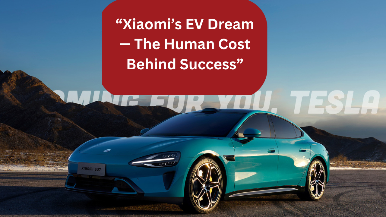 Xiaomi’s EV Dream Turns Dark After Employee’s Death