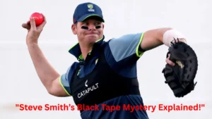 "Steve Smith’s Black Tape Mystery Explained!"